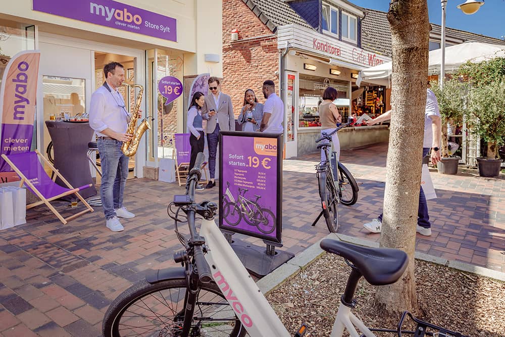 myabo Store Westerland Fahrradverleih Sylt